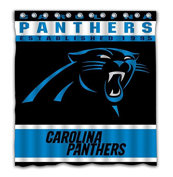 NFL Carolina Panthers Shower Curtain