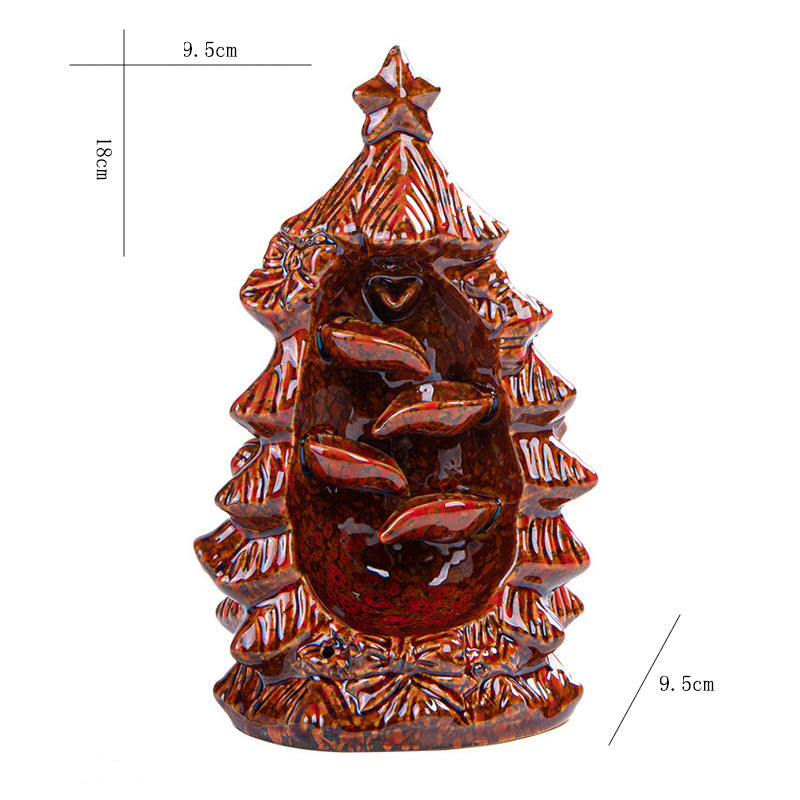 Christmas Tree Incense Backflow Burner