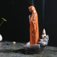 Christ Style Standing Madonna Backflow Incense Burner