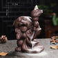 Cute Cartoon Torch Tiger Reverse Smoke Incense Burner