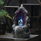 Crystal Cave Backflow Incense Burner with LED Lighting