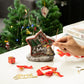 Pentagon Shape Christmas Fireplace Incense Backflow Burner