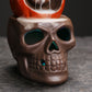 Halloween Pumpkin and Skull Backflow Incense Burner with Led | Pumpkin and Skull Backflow Incense Burner