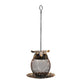 Metal Hanging Owl Shaped Bird Feeder | Hanging Owl Bird Feeder