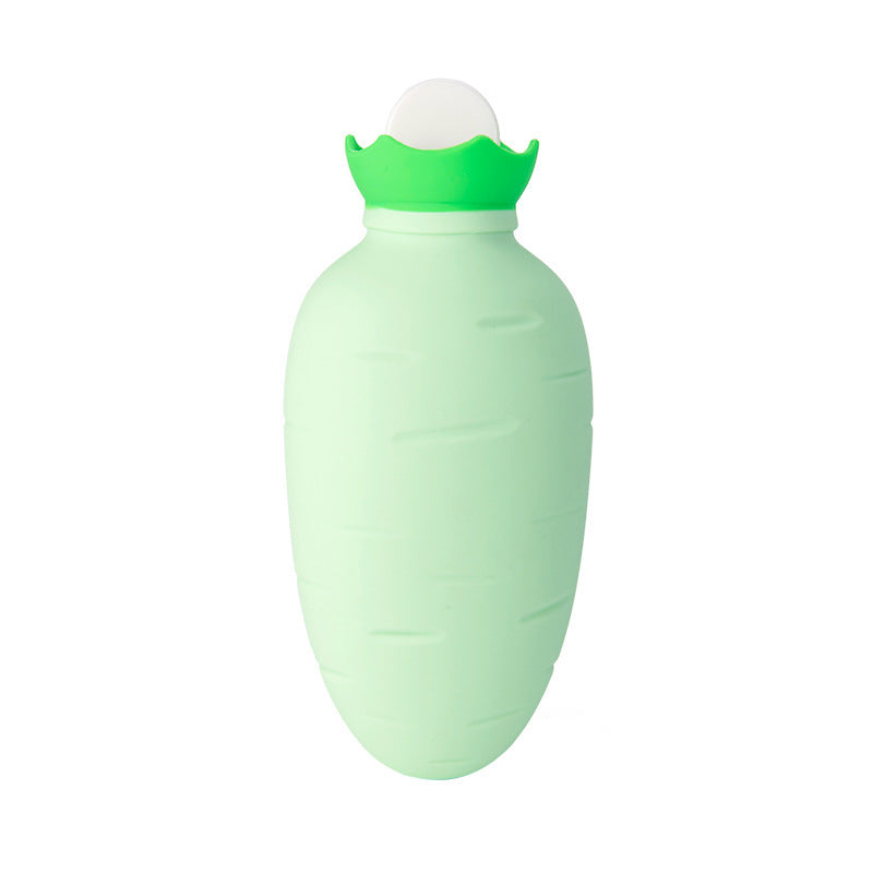 Carrot Shaped Silicone Mini Hot Water Bottle