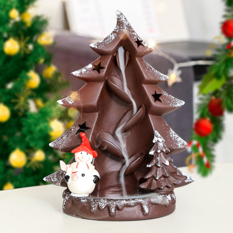 Christmas Tree Reverse Incense Burner