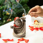 Christmas Santa Backflow Incense Burner