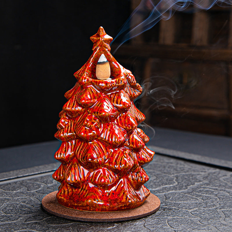 Christmas Tree Incense Backflow Burner