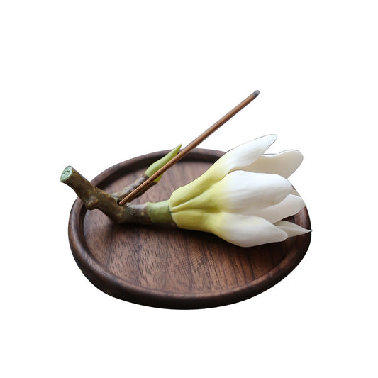 Magnolia Flower Incense Stick Holder