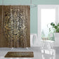 Ancient Totem Bohemian Shower Curtain | Boho Bathroom Curtain