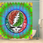 Skull Steel Your Face Album Cover Grateful Dead Shower Curtain