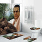 Jeff Goldblum Gorilla Shower Curtain