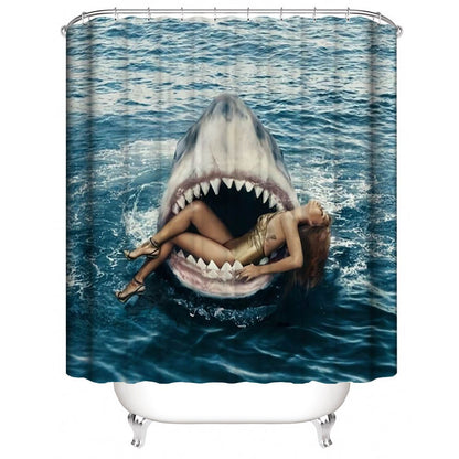 Shark Shower Curtain -  Ireland