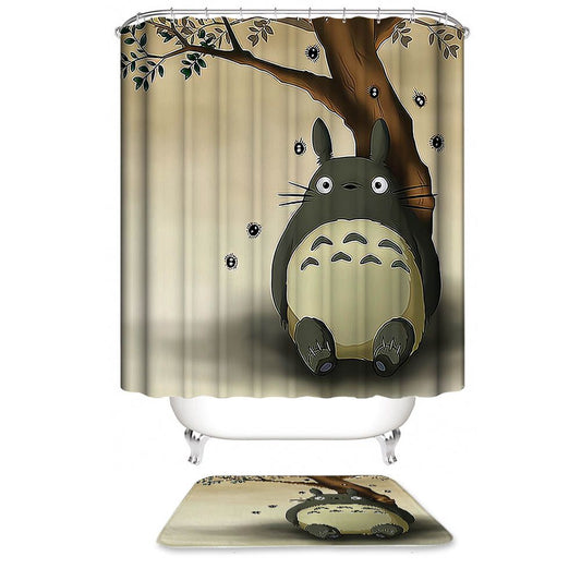 Anime Cartoon My Neighbor Totoro Shower Curtain