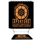 Aperture Science Aperture Laboratories Shower Curtain | Aperture Science Shower Curtain