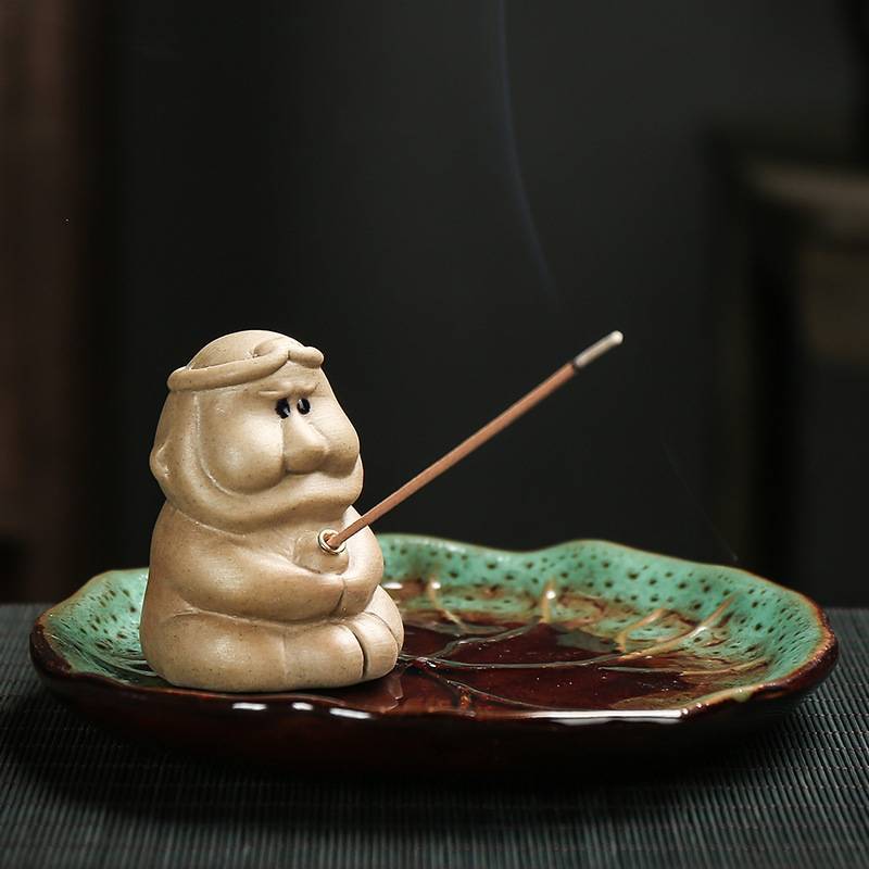 Monk Sha Incense Stick Holder