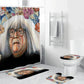 Colored Pencil Art Ongo Gablogian Danny Devito Shower Curtain