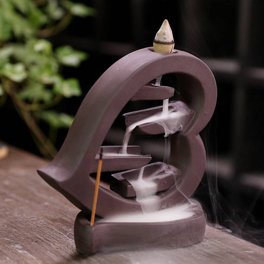 Loving Heart Backflow Incense Burner