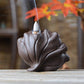 Bird and Lotus Leaf Backflow Incense Burner