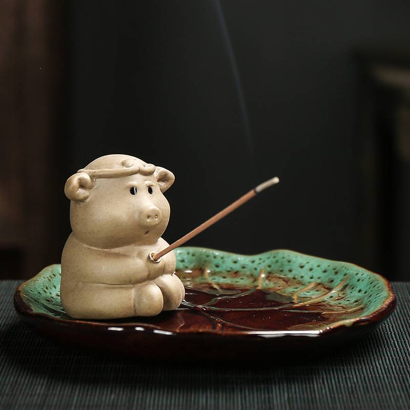 Pigsy Incense Stick Holder