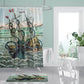 Giant Octopus Kraken Attacking Ship Shower Curtain | Giant Octopus Attacking Ship Shower Curtain
