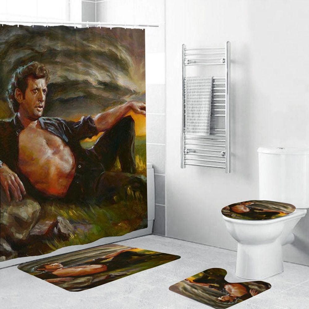 Jeff goldblum on sale shower curtain