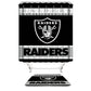 Las Vegas Raiders Shower Curtain, Las Vegas Raiders Football Team Bathroom Decor