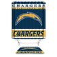 Chargers Shower Curtain, Los Angeles Chargers Chargers Football Bathroom Decor