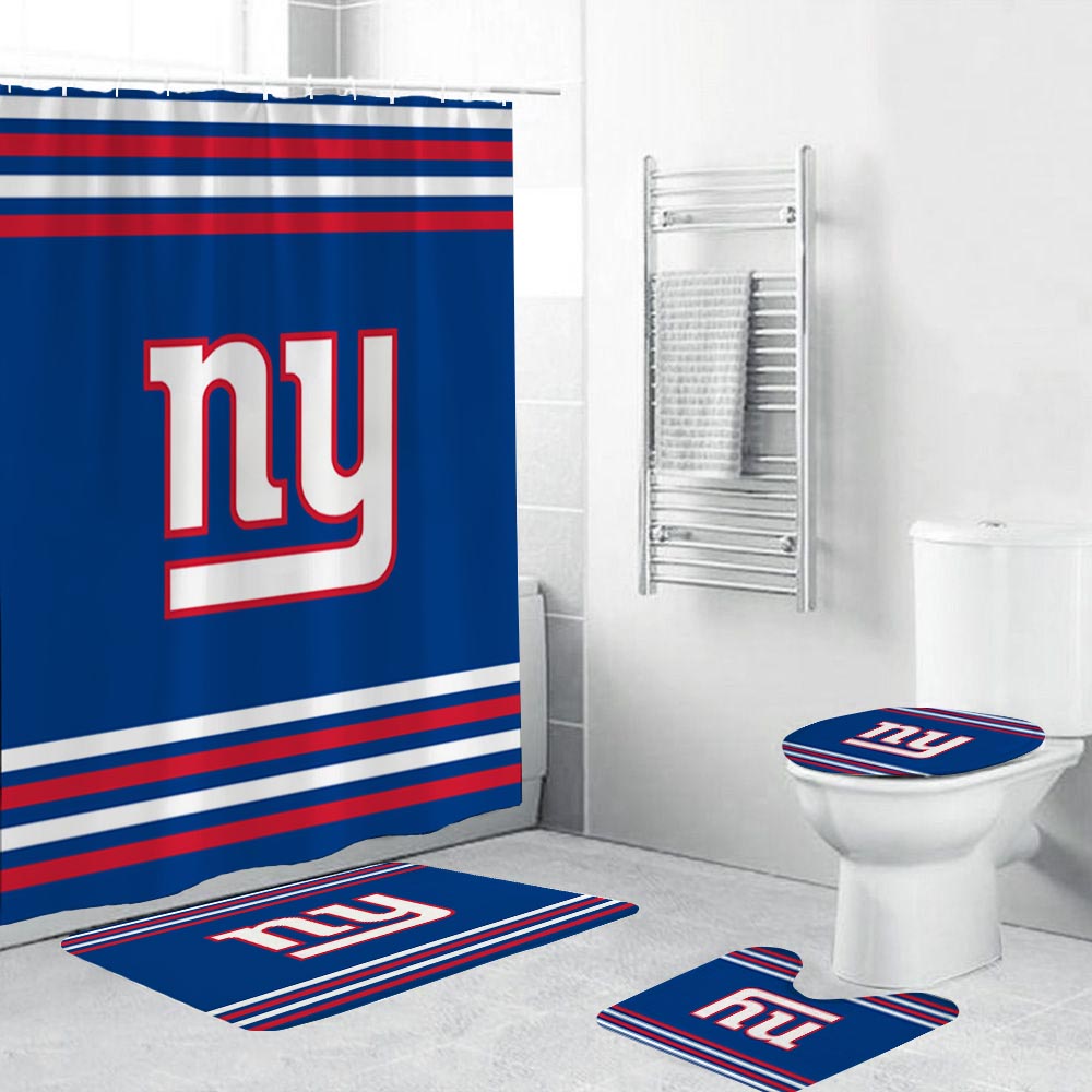 Las Vegas Raiders Bathroom Set Shower Curtain Bathroom Rugs Toilet