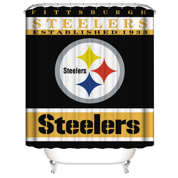 Football Team Pittsburgh Steelers 1933 Bathroom Sets, Shower Curtain Sets.