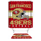 Football Team Helmet Flag San Francisco 49ers Shower Curtain