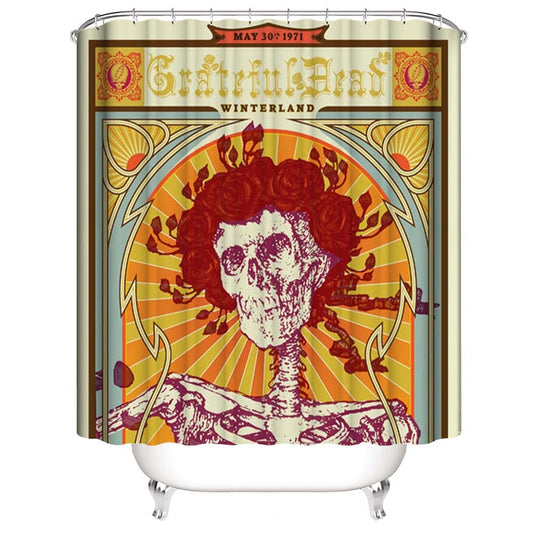 Grateful Dead Winterland: May 30th 1971 Shower Curtain