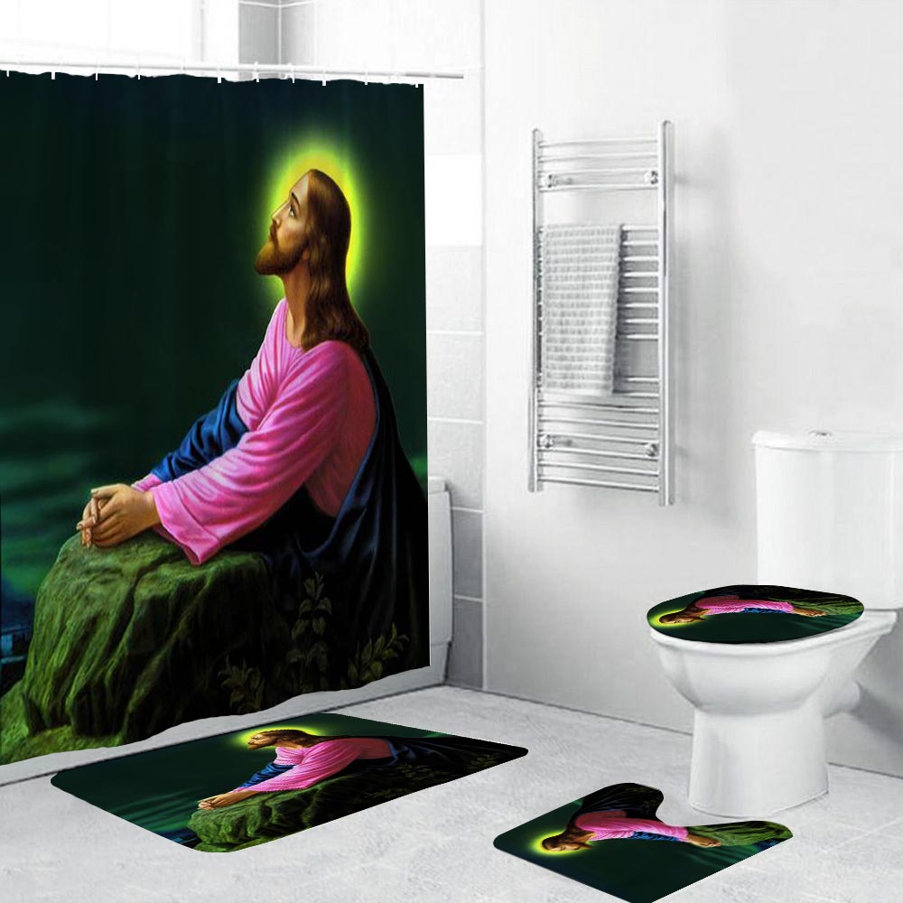 Christ The King Jesus Shower Curtain | Christ The King Shower Curtain