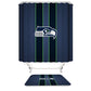 NFL Football Team Flag Seattle Seahawks Shower Curtain