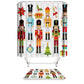 Christmas Nutcracker Shower Curtain | Nutcracker Shower Curtain