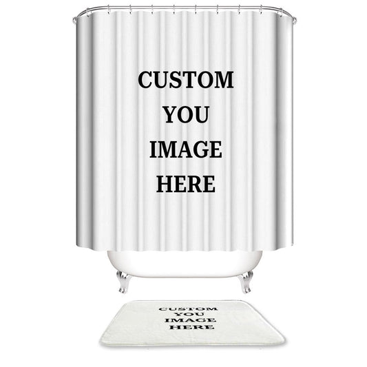 Make Your Own Custom Shower Curtain | Personalized Shower Curtain