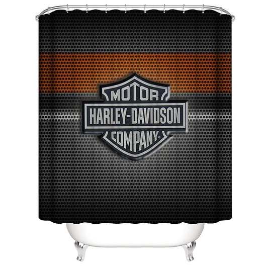 Motor Harley Davidson Shower Curtain, Motor Style Bathroom Decor
