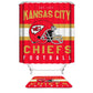 Helmet Flag Chiefts Shower Curtain, Kansas City Football Bathroom Decor