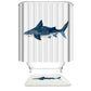 Shark Shower Curtain for Ocean Creature Bathroom Decor | Shark Bathroom Curtain