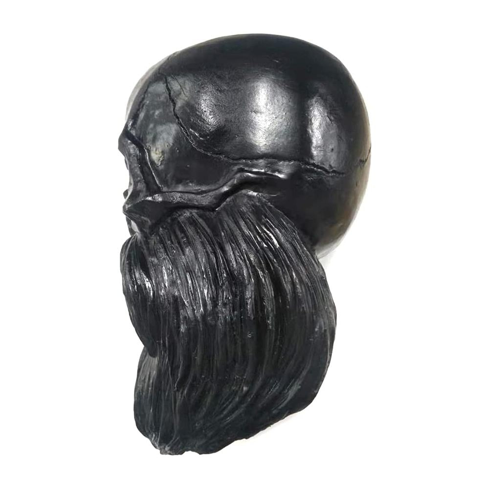 Motocycle Skull Helmet Wall Mount, Resin Skull Helmet Rack