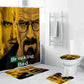 Breaking Bad Shower Curtain | Breaking Bad Tv Poster Shower Curtain