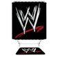 Wrestling Symbol Scrawl WWE Shower Curtain